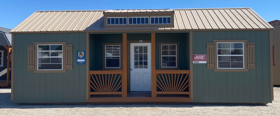 Utility Center Porch - 12x30