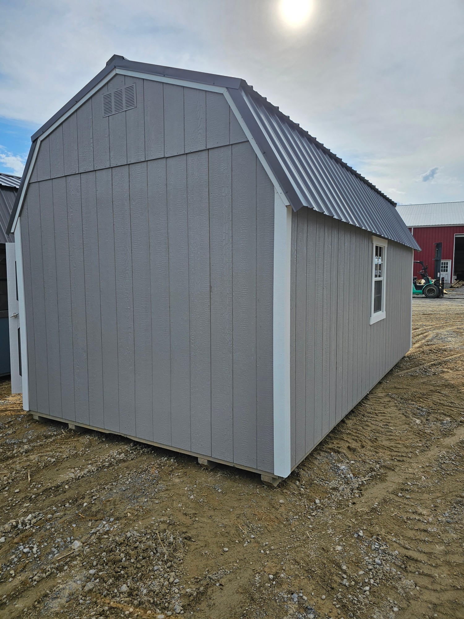 Lofted Barn Side Porch - 10X20 image 2