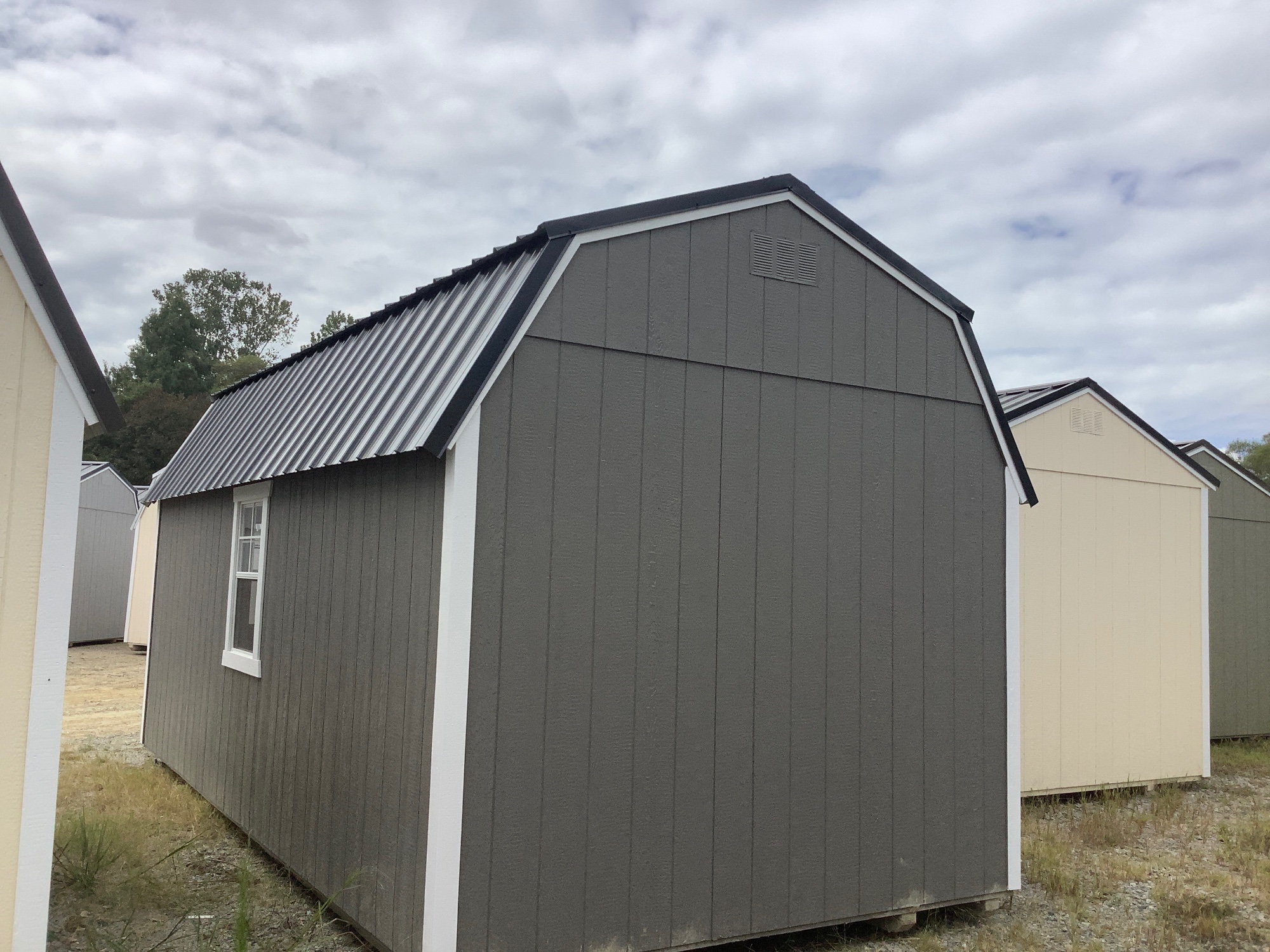 Lofted Barn Side Porch - 10x20 image 2
