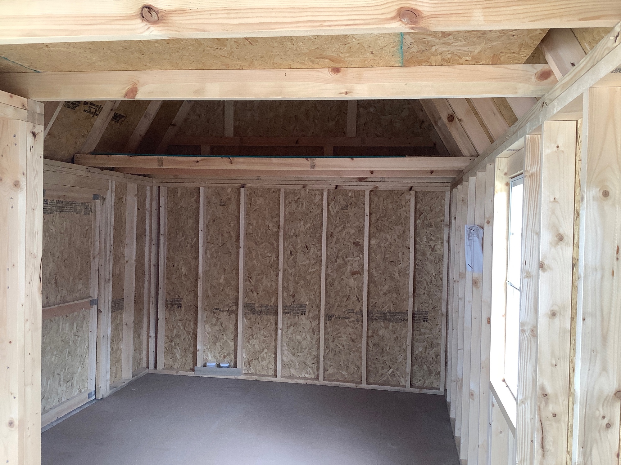 Lofted Barn Side Porch - 10x20 image 4