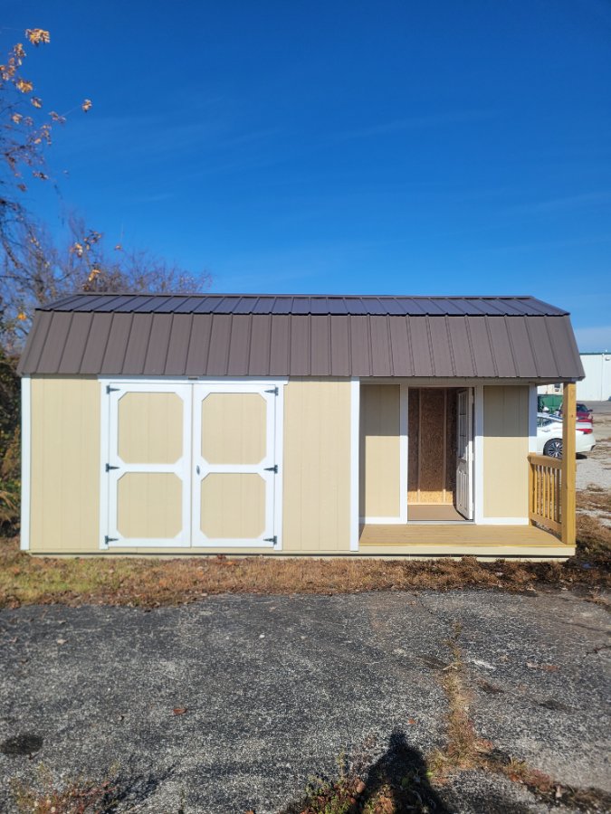 Lofted Barn Side Porch – 10×20
