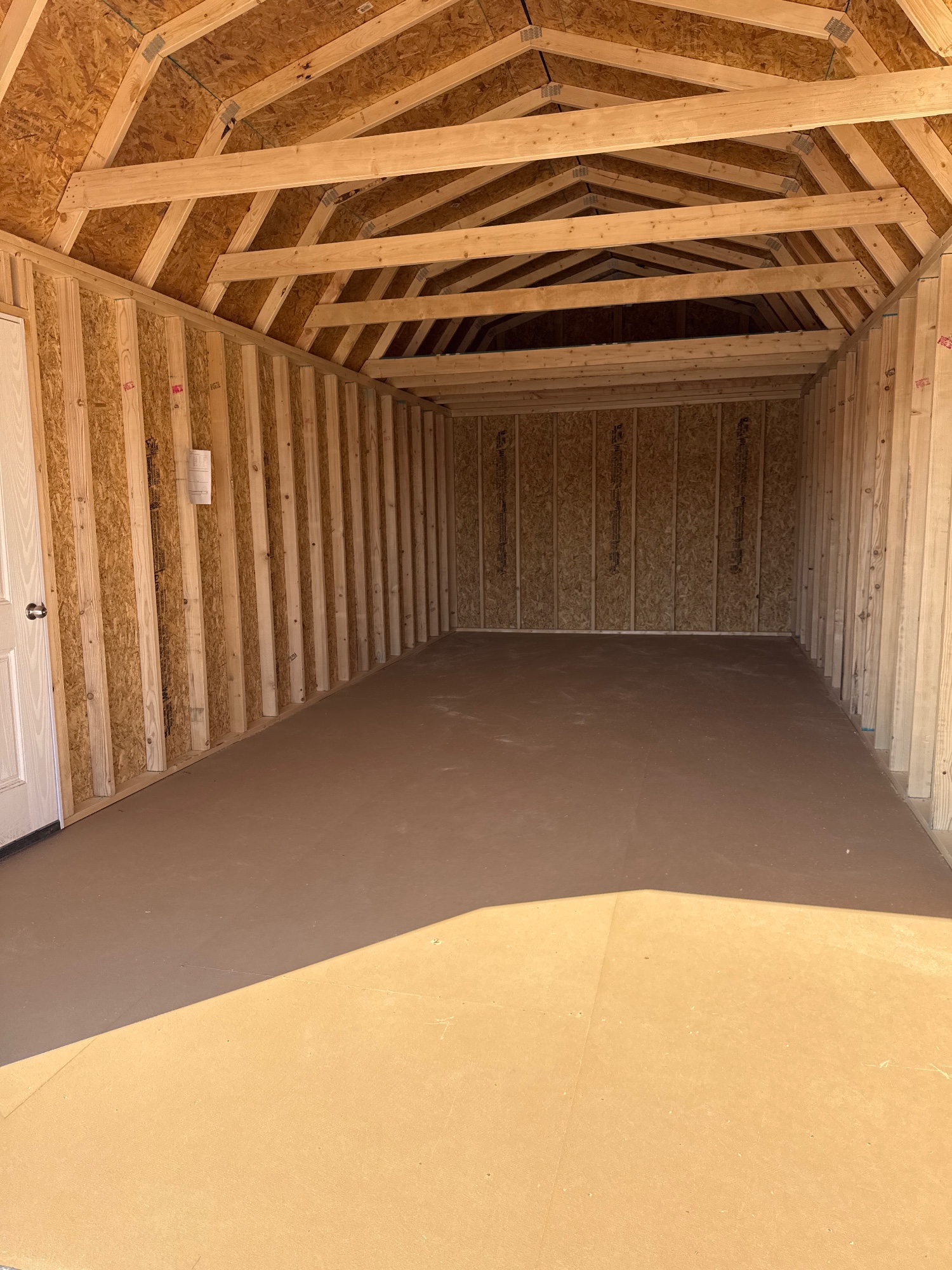Lofted Barn Garage - 12x28 image 4