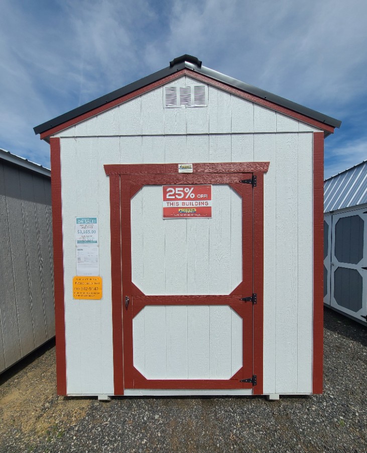 Utility - 8x12 8ft Walls! Storage Unit Alternative!