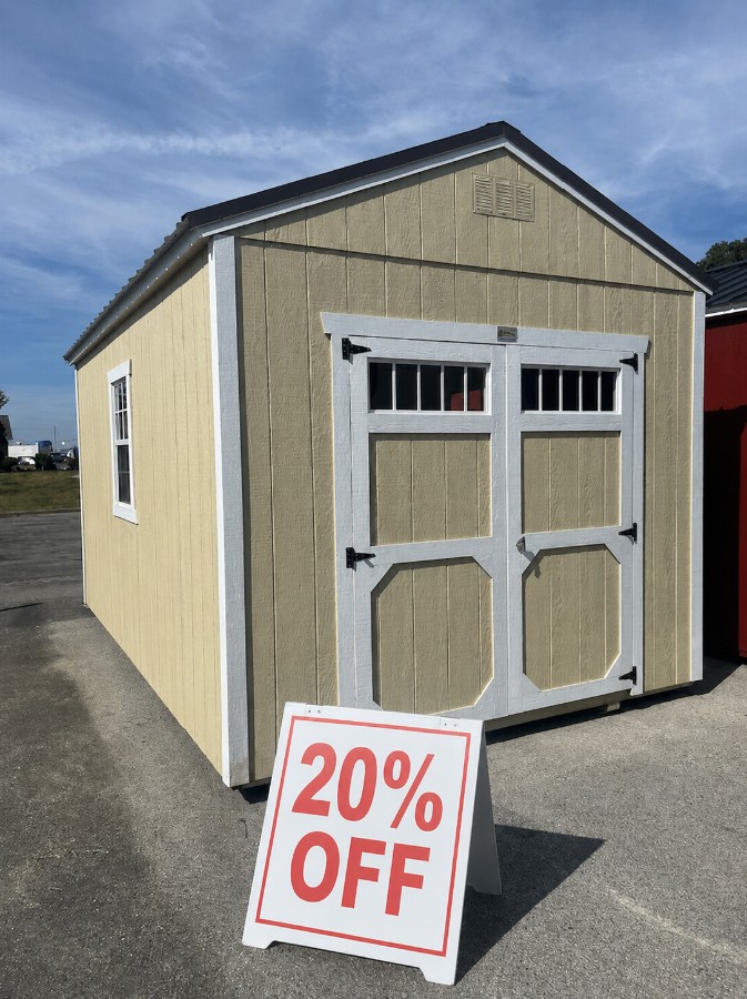 #27 Utility - 10 X 16 - Special Price ($4,224.00 or as low as $143.67 / Month)
