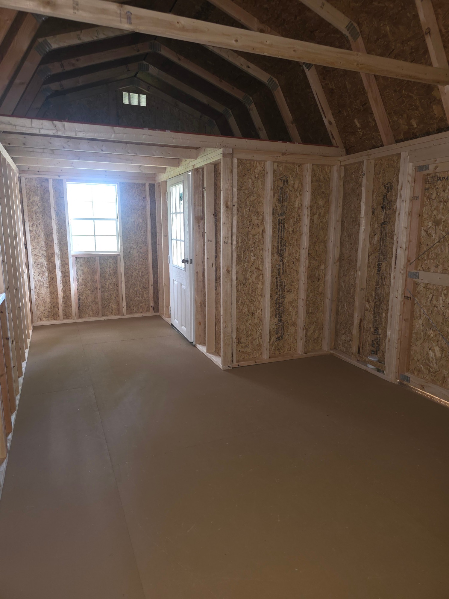 Lofted Barn Side Porch - 10x20 image 4