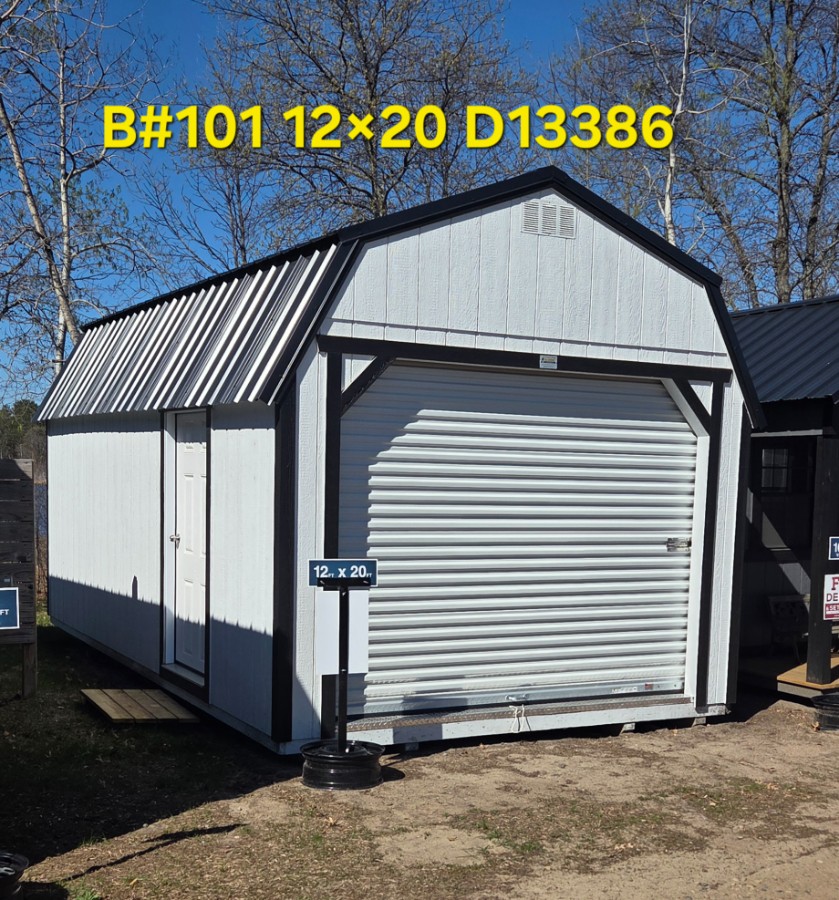 Lofted Barn Garage - 12x20
