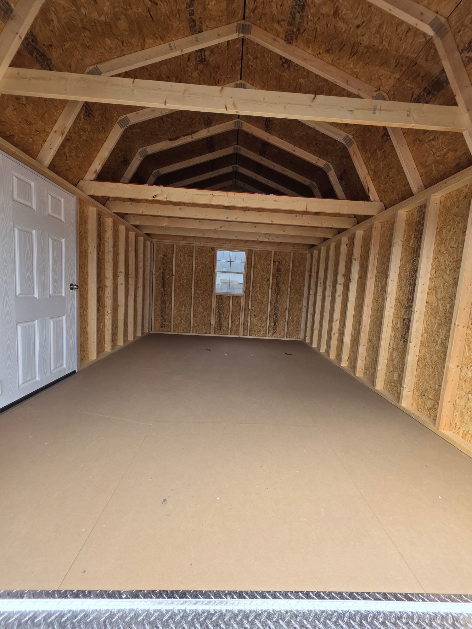 Lofted Barn Garage - 12x16 image 4