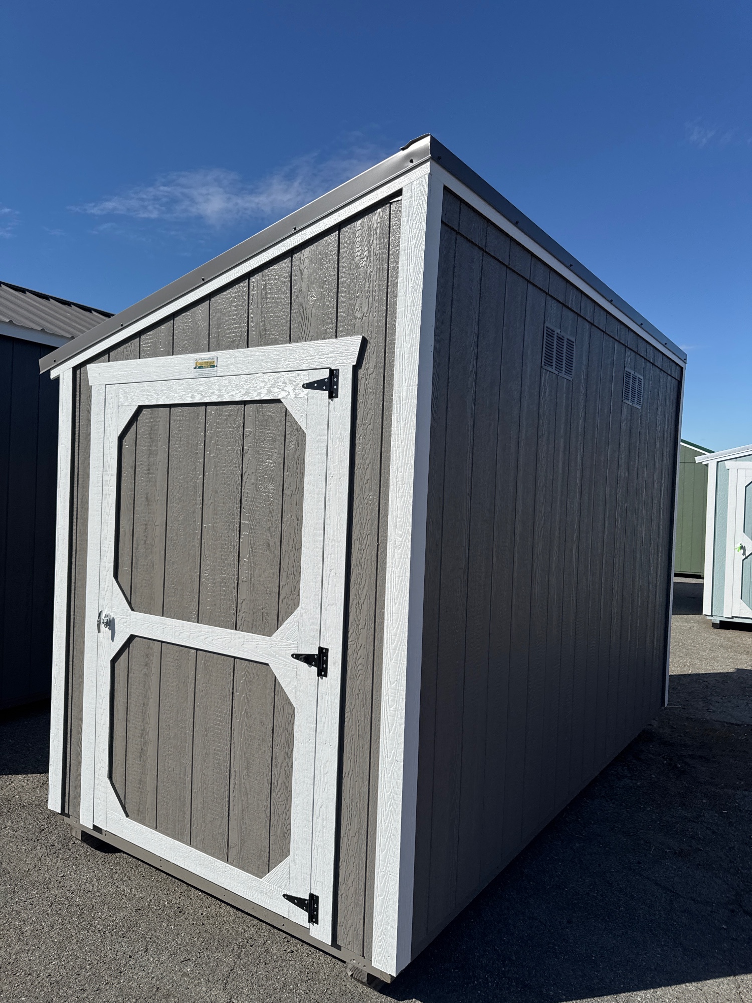 6 × 12 Metro Shed at Cottonwood Shed Store