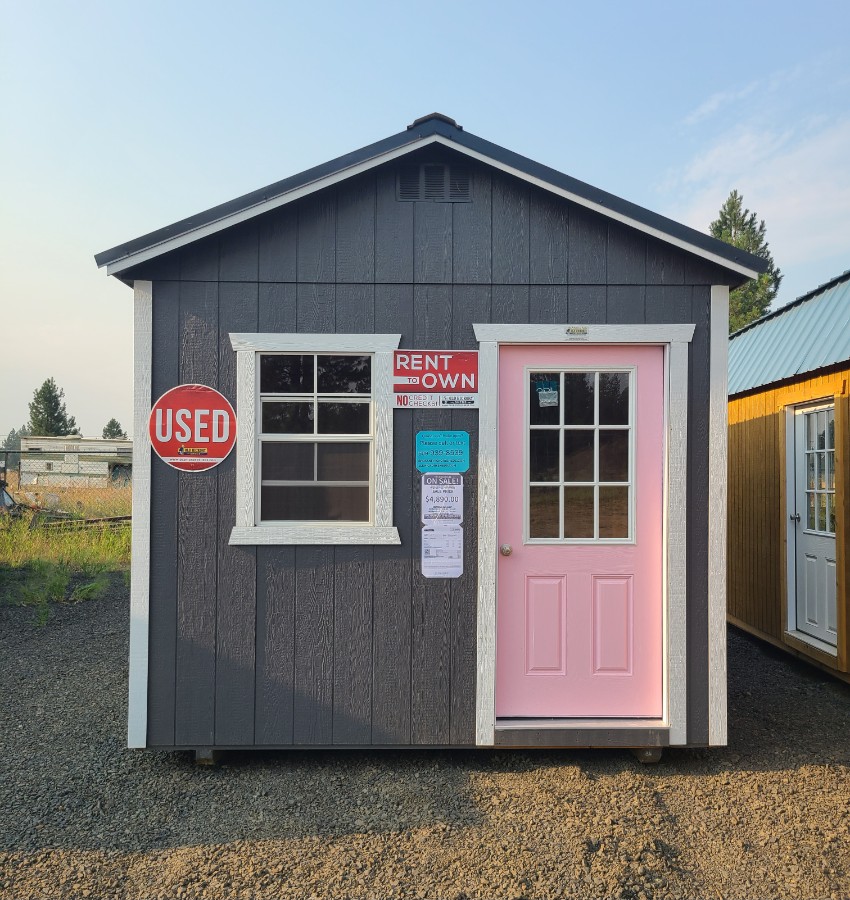 USED Utility - 10x16 w/ Windows and Man-Door!