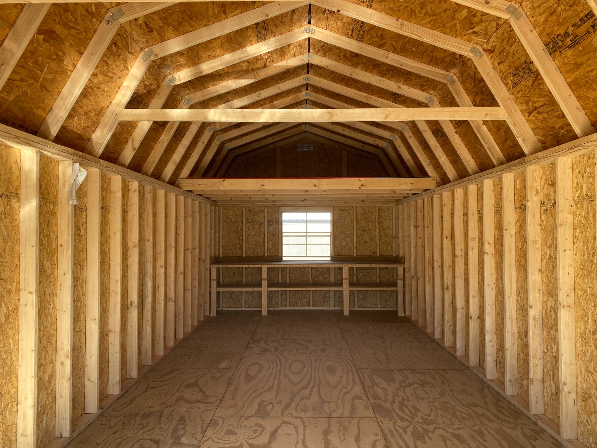 Lofted Barn Garage - 12x28 image 4