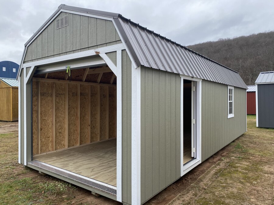 Lofted Barn Garage – 12×28
